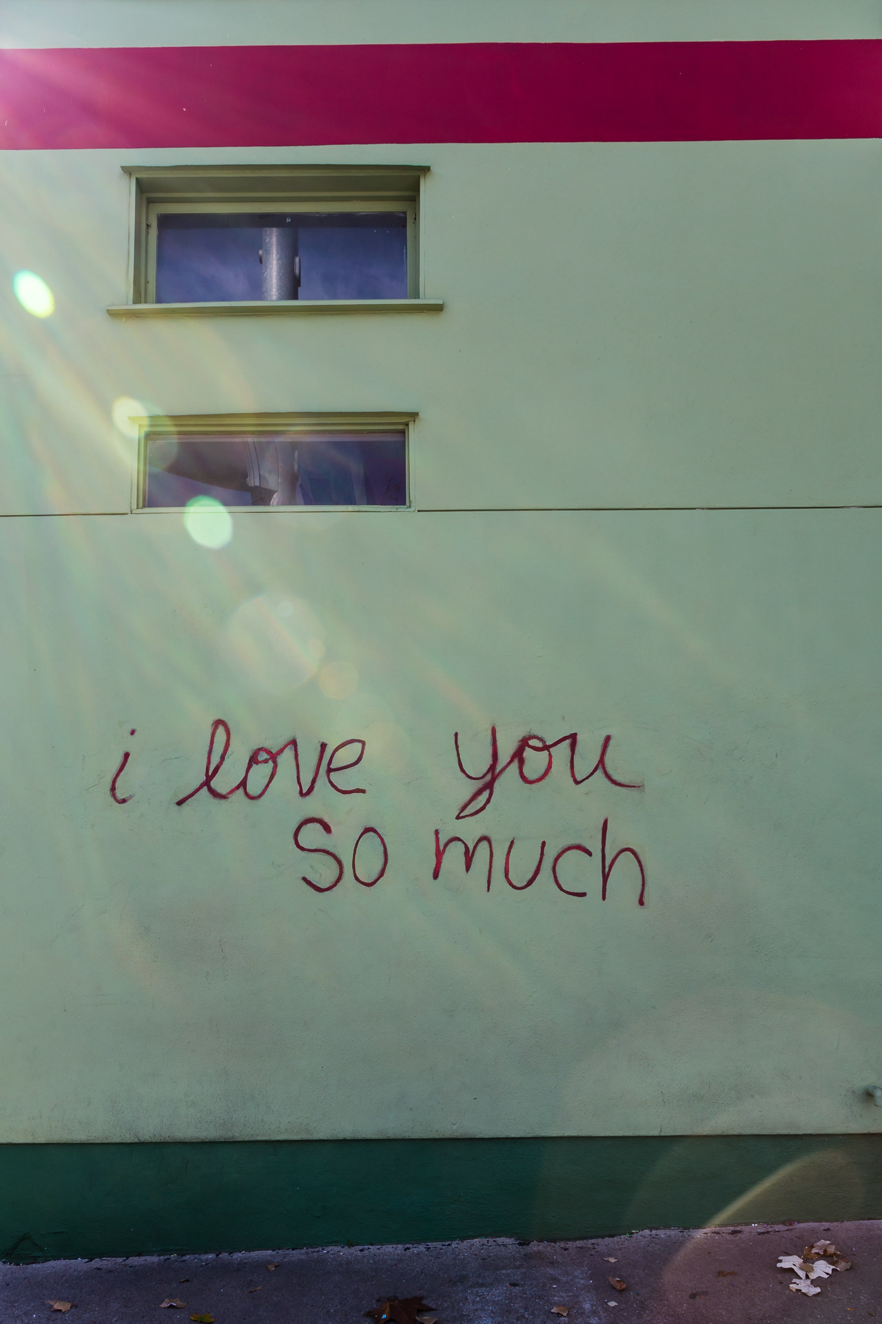 Austin Street Art (love you)