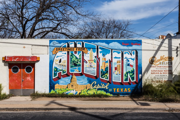 At Home Road Trip: Austin Street Art