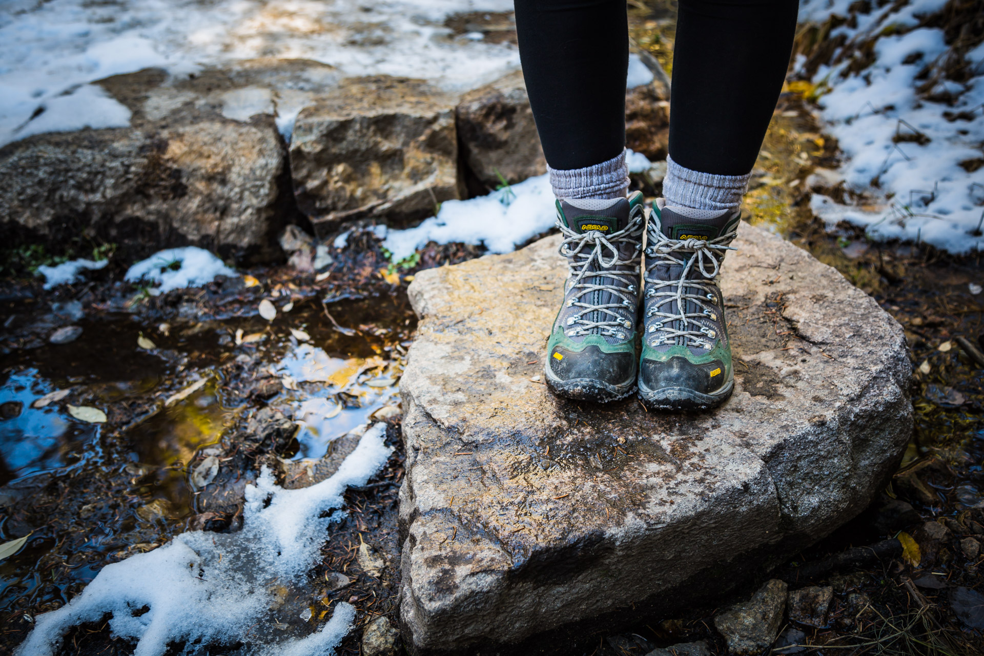 Hiking In Rocky Mountain National Park (Asolo Shoes)