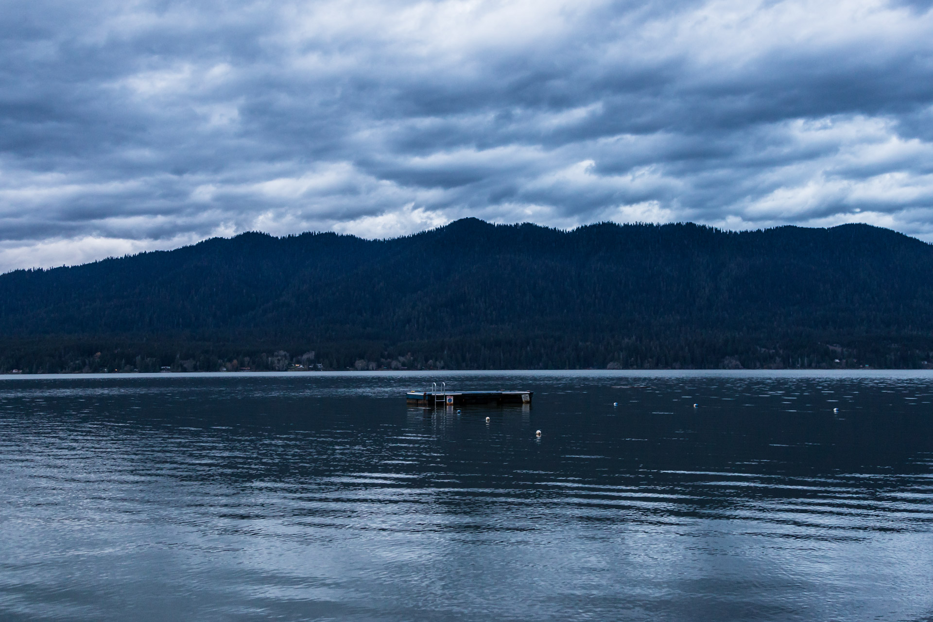Lake Quinault (lake dock)