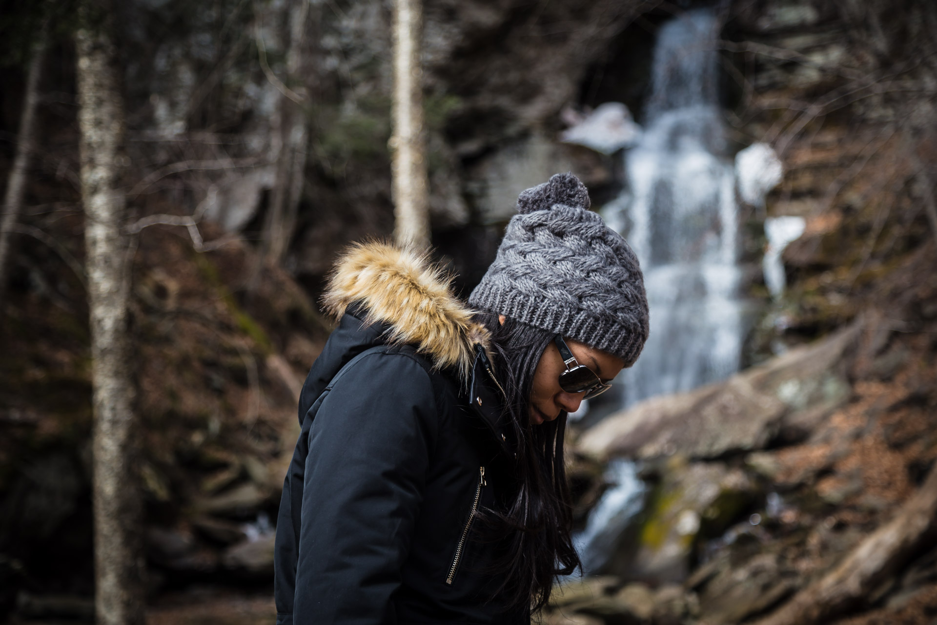 Catskills Part 1 (waterfall hat)