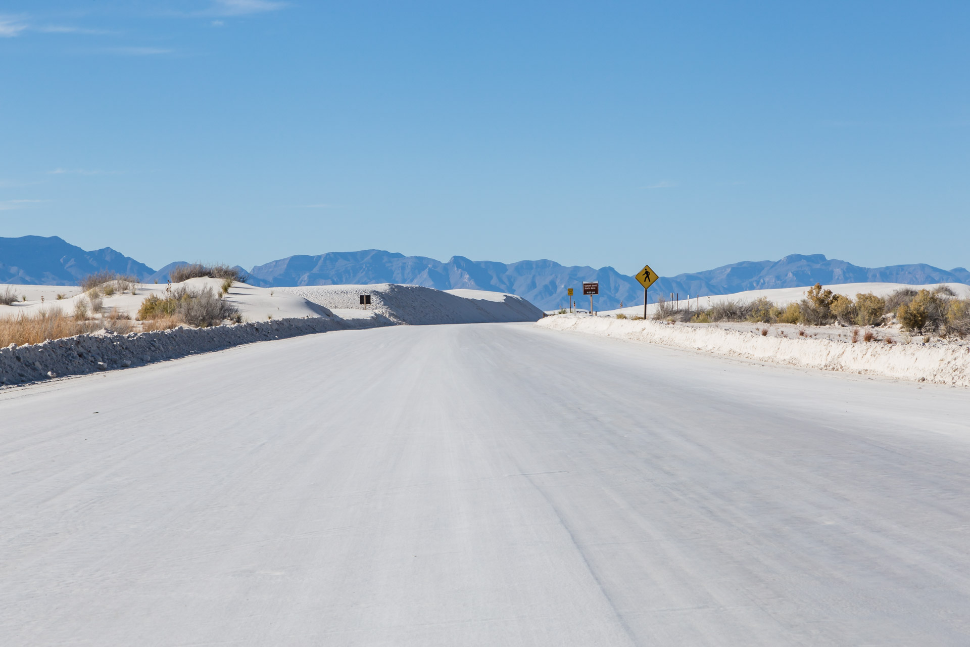 Surviving A Trip To White Sands (road)