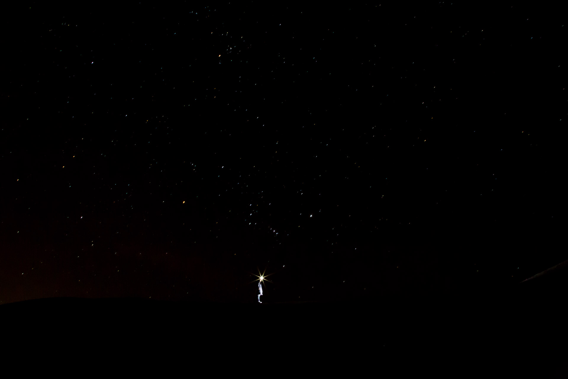 A Starry Night At White Sands