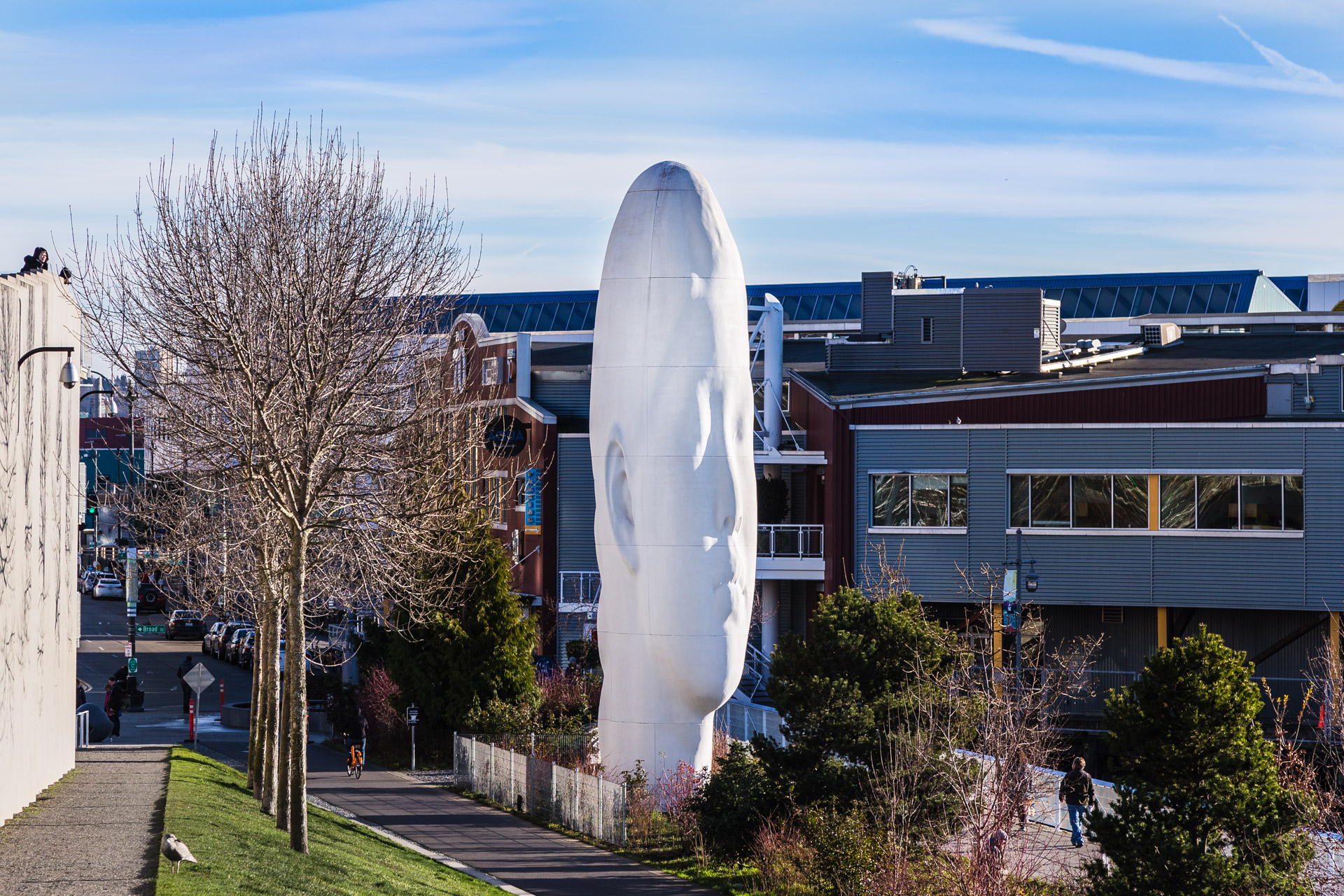 Olympic Sculpture Park (head 1)