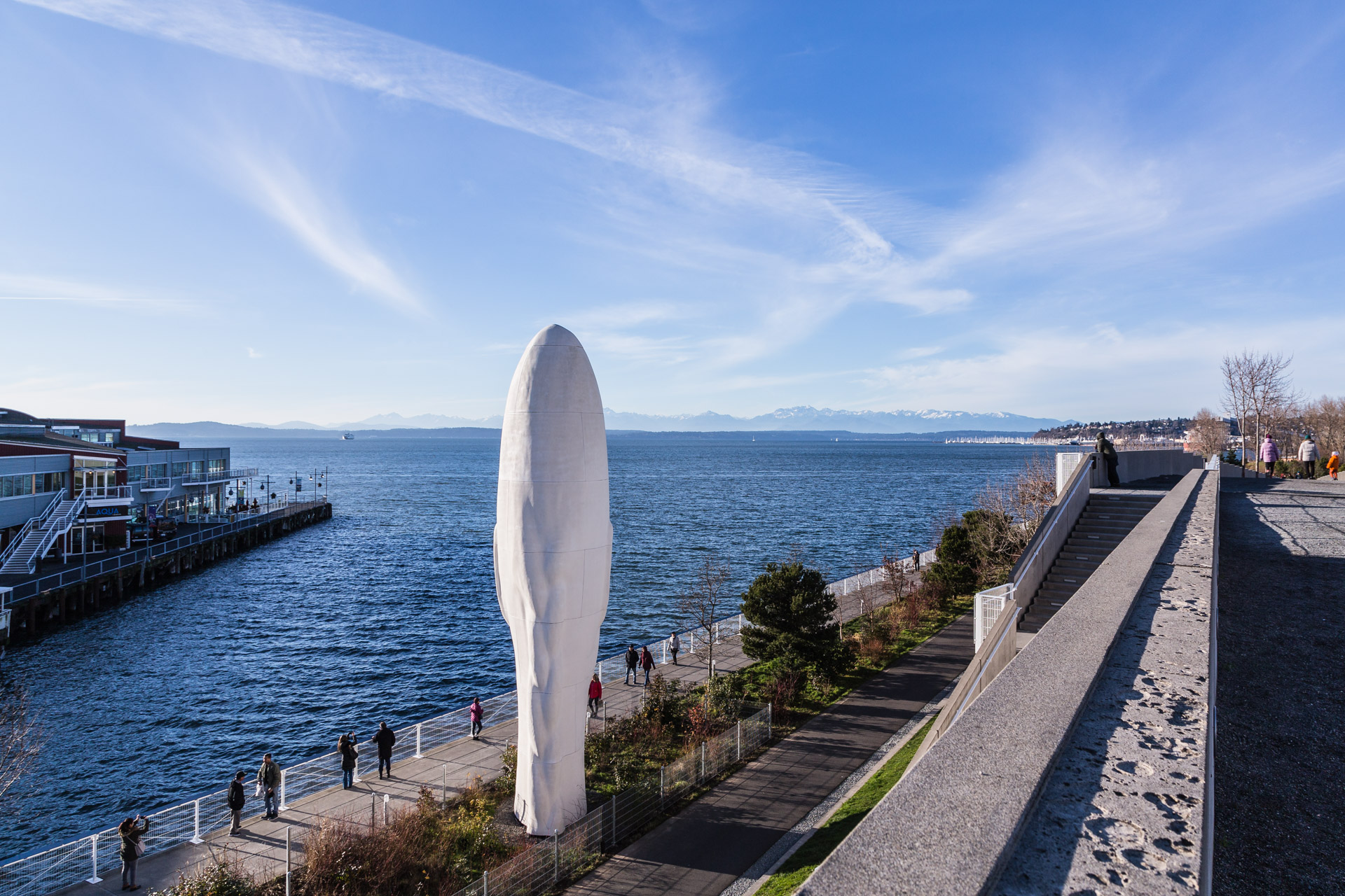 Olympic Sculpture Park (head 2)