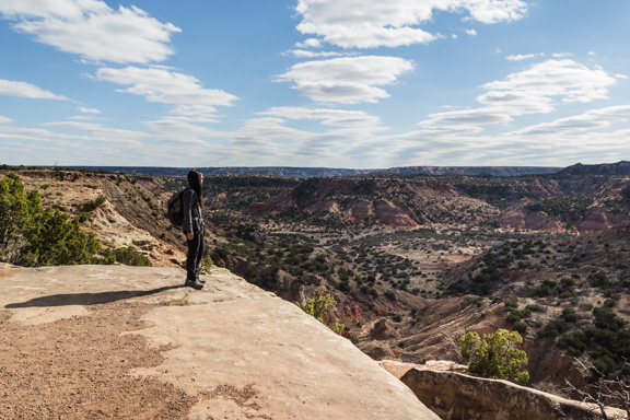 Hiking For The Views At Palo Duro Canyon State Park