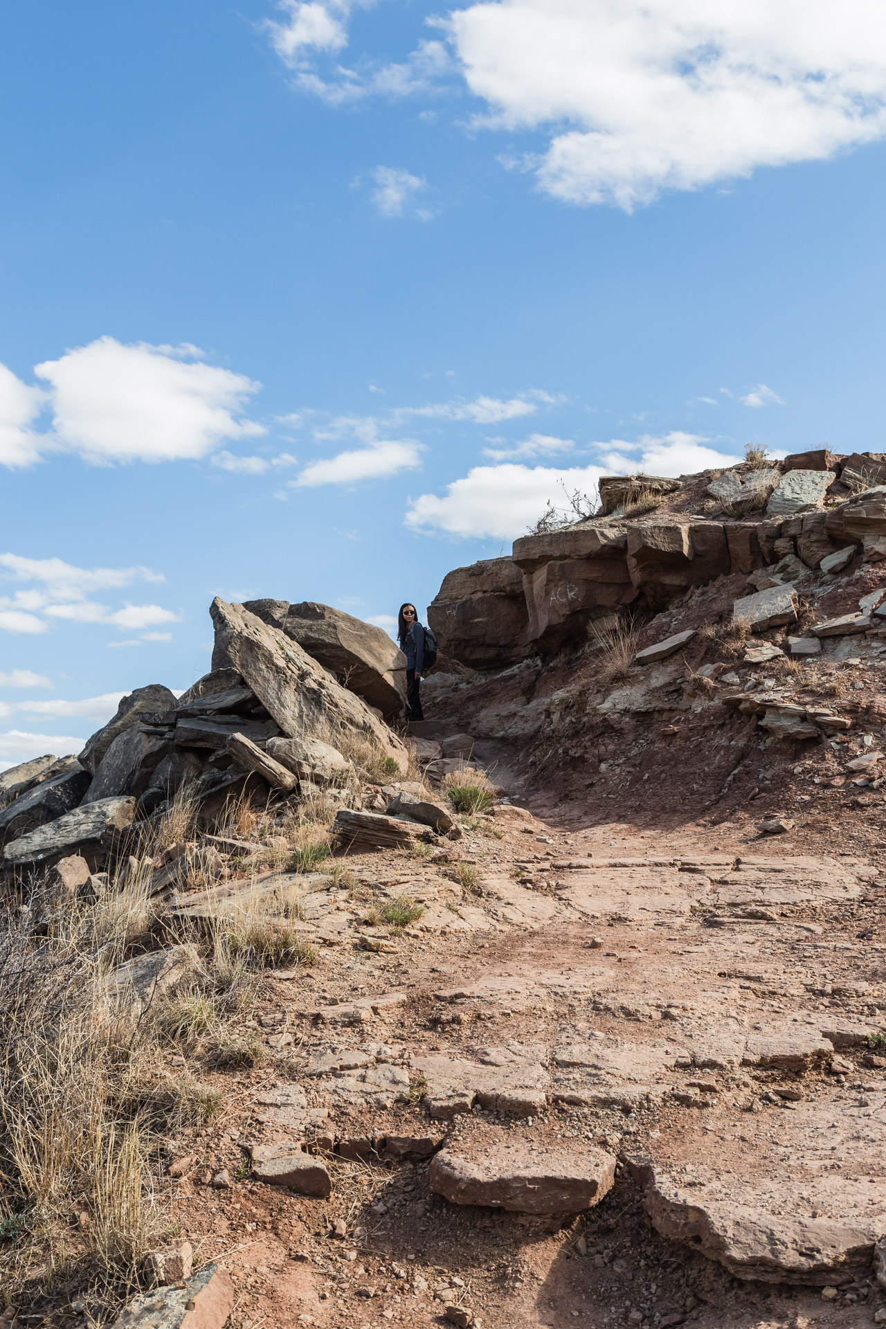 Hiking For The Views (trail top vertical)