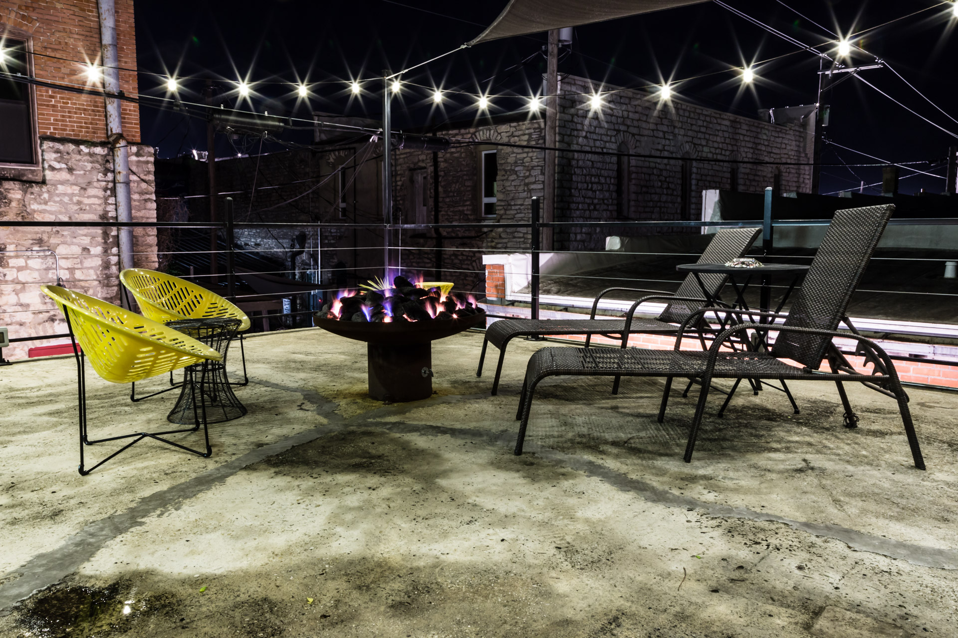 Quiet Time Cell Block (rooftop far)