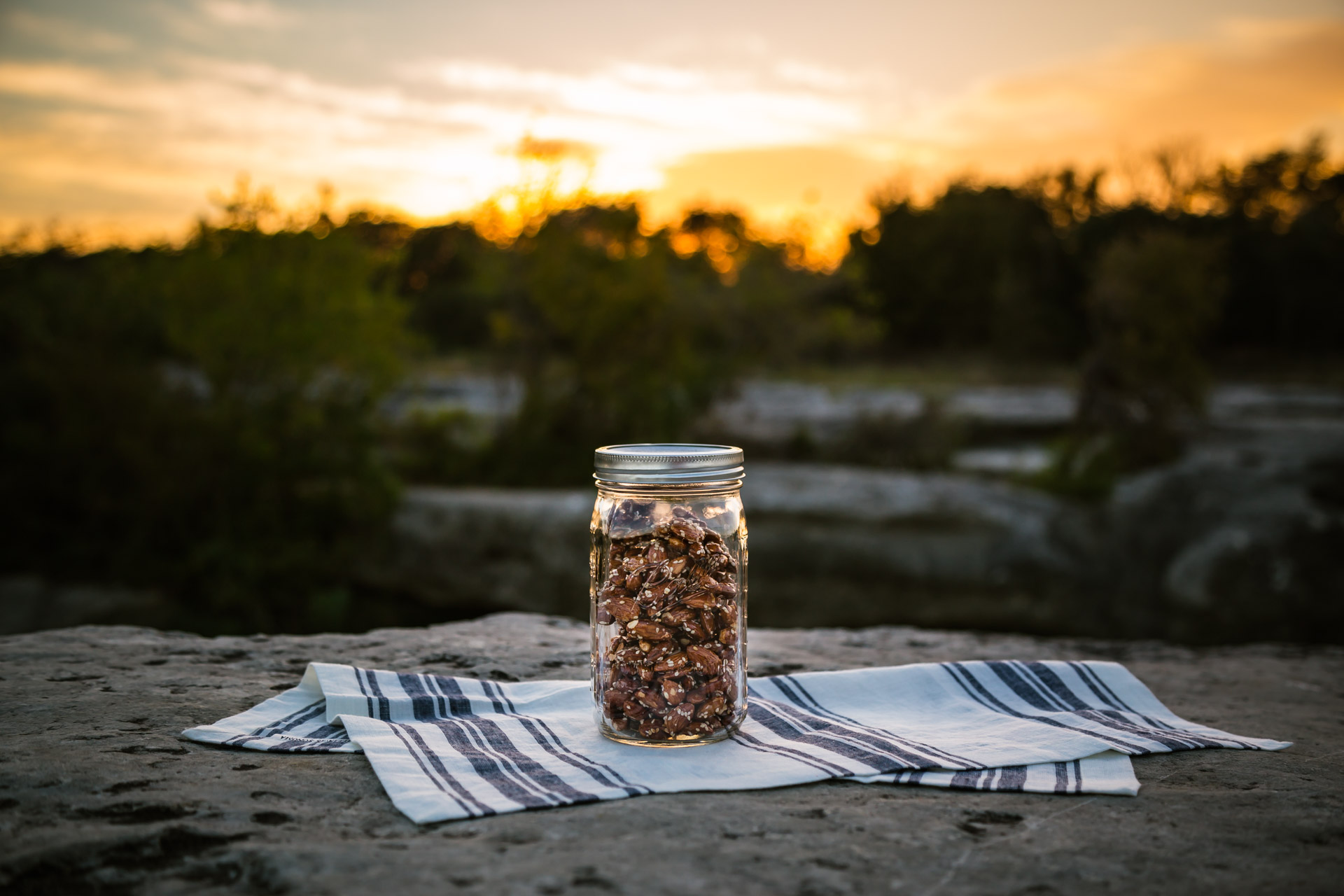 Sunset In A Jar (sunset far)