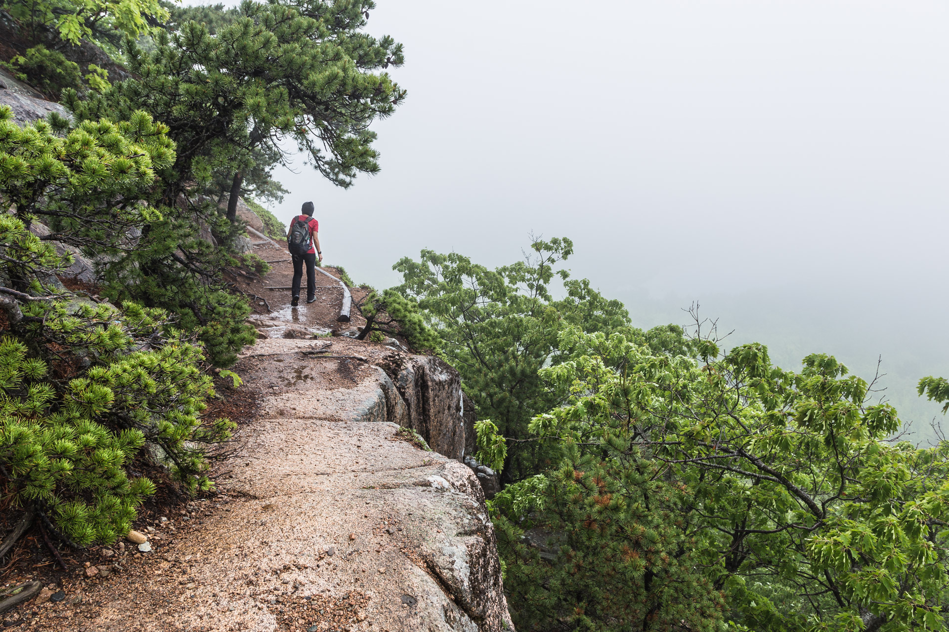 The Beehive Trail At Acadia National Park