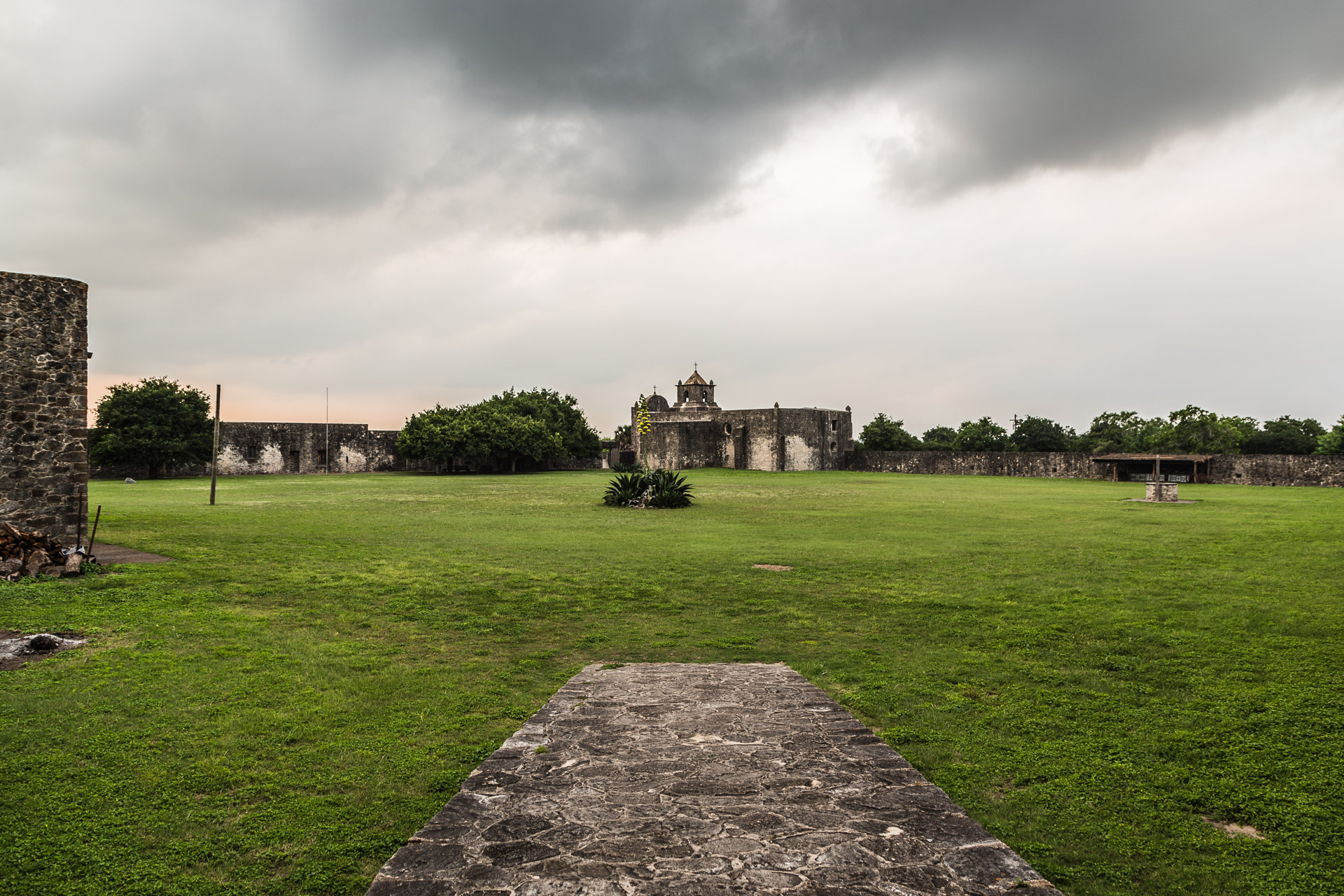 The Grounds (large courtyard far 2)