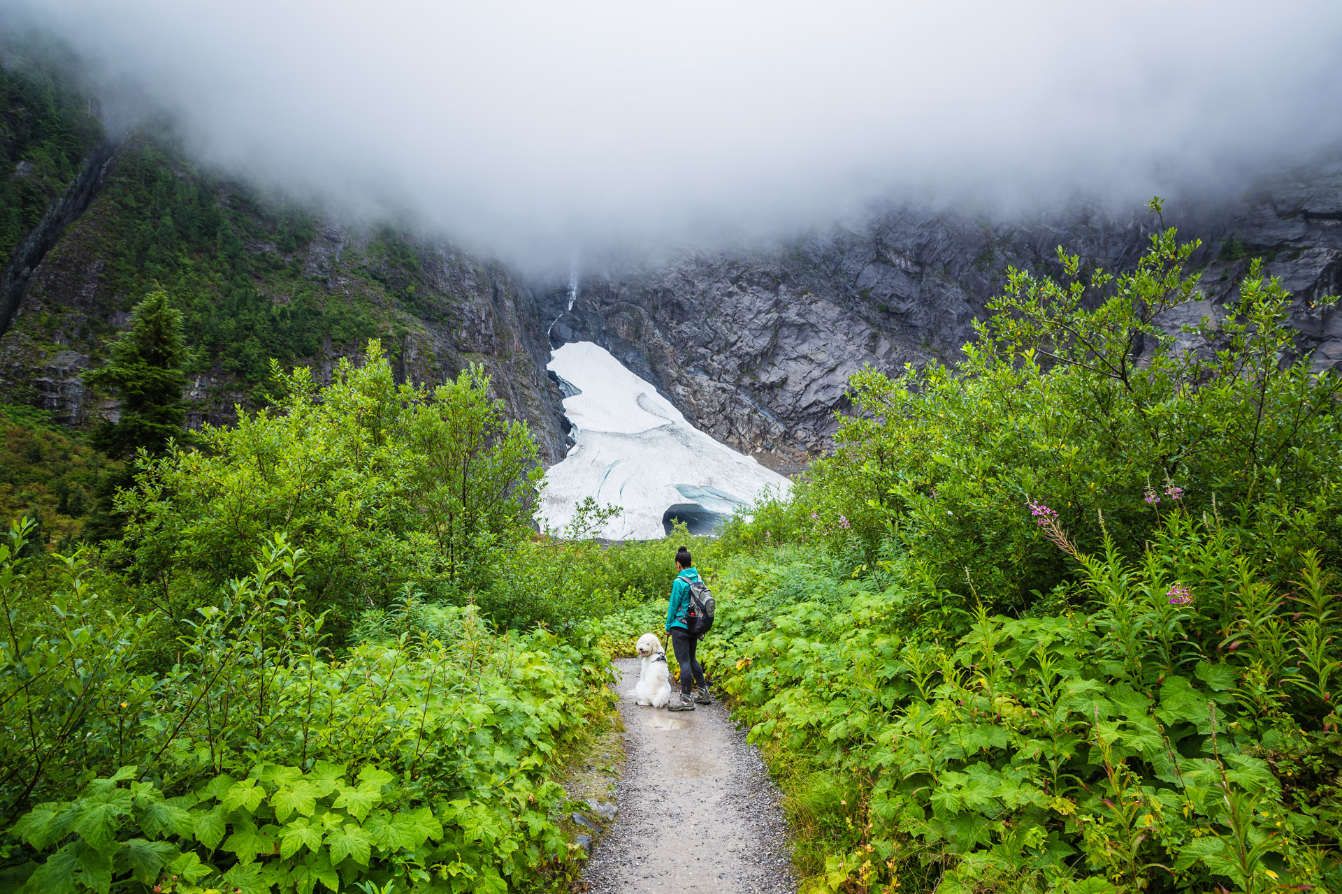 The Ultimate View Point At The Big Four Ice Caves