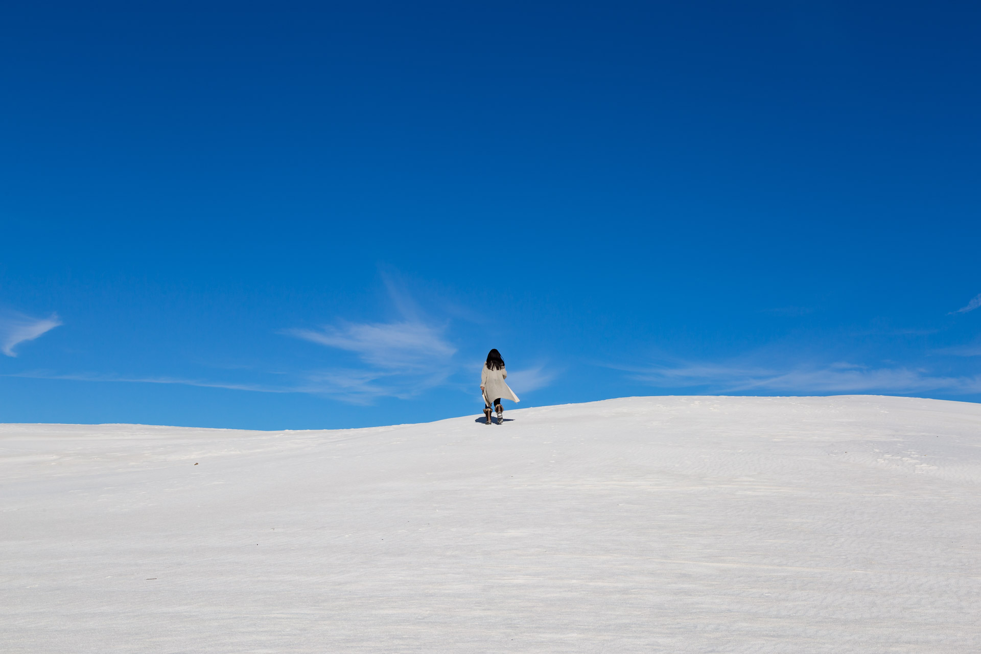 Walking On The Moon...aka White Sands National Monument